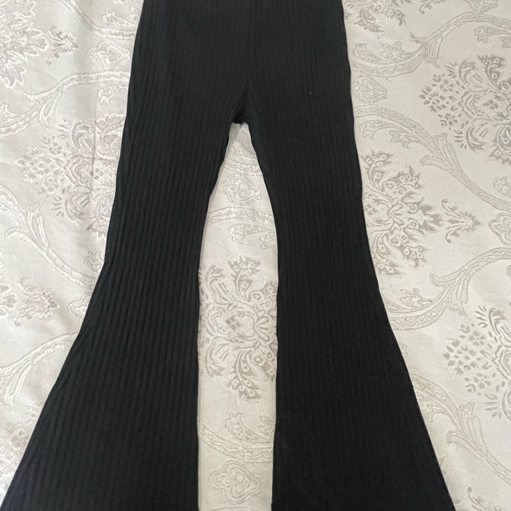 SHEIN Black Leggings Sleek Stretchy Full-Length